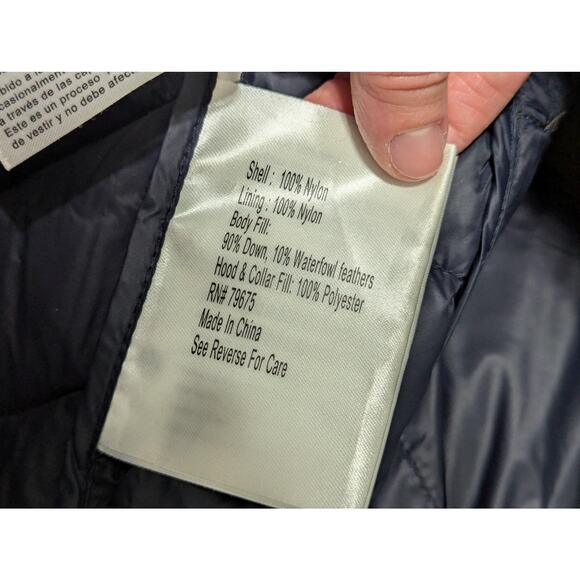 Michael Michael Kors Packable Down Fill Quilted Coat Gorpcore Winterwear Jacket - Picture 5 of 5